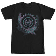 Men's Lost Gods Feather Circle  Adult T-Shirt