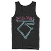 Men's Twisted Sister Neon Logo  Adult Tank Top