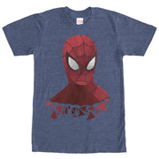 Men's Marvel Geometric Spider-Man  Adult T-Shirt