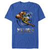 Men's Nintendo Metroid Samus Returns Circle  Adult T-Shirt