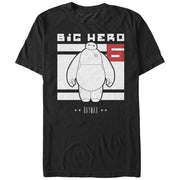 Men's Big Hero 6 Baymax Block  Adult T-Shirt