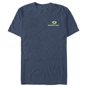 Men's Mossy Oak Small Green Classic Logo  Adult T-Shirt