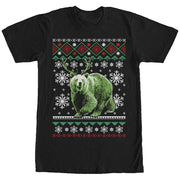 Men's Lost Gods Ugly Christmas Rein-Bear  Adult T-Shirt