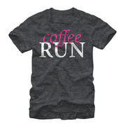 Women's CHIN UP Coffee Run  Adult Boyfriend Tee