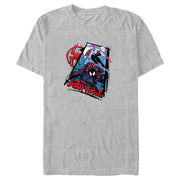 Men's Marvel Spider-Man: Across the Spider-Verse Characters Logo  Adult T-Shirt