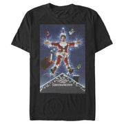 Men's National Lampoon's Christmas Vacation Electrified Poster  Adult T-Shirt