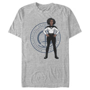 Men's Marvel WandaVision Monica Rambeau S.W.O.R.D Badge  Adult T-Shirt