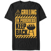 Men's Lost Gods Grilling in Progress Keep Back  Adult T-Shirt