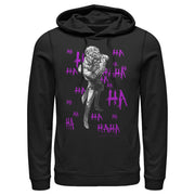 Men's Batman Joker Ha Ha  Adult Pull Over Hoodie