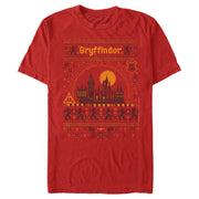 Men's Harry Potter Gryffindor Ugly Sweater  Adult T-Shirt