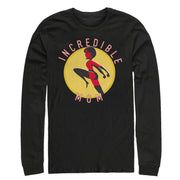 Men's The Incredibles 2 Incredible Mom Circle  Adult Long Sleeve Shirt