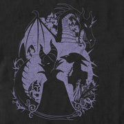 Men's Sleeping Beauty Maleficent Silhouette  Adult T-Shirt