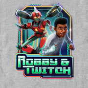 Men's Transformers: EarthSpark Robby and Twitch  Adult T-Shirt