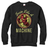 Women's Marvel Iron Man Train Like a Machine  Adult Sweatshirt