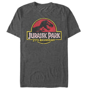 Men's Jurassic Park Retro 25th Anniversary Logo  Adult T-Shirt