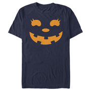 Men's CHIN UP Halloween Jack o' Lantern Face  Adult T-Shirt