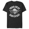 Men's Star Wars Father's Day Yoda Best Dad Ever  Adult T-Shirt