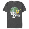 Men's SpongeBob SquarePants Love the Earth  Adult T-Shirt