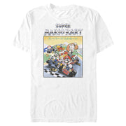 Men's Nintendo Mario Kart Retro Racers  Adult T-Shirt