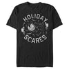 Men's The Nightmare Before Christmas Scary Teddy Holiday Scares  Adult T-Shirt