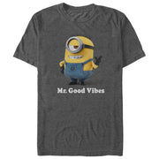 Men's Despicable Me Minion Mr. Good Vibes  Adult T-Shirt