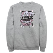 Men's Pokemon Mewtwo Ready for Battle  Adult Sweatshirt