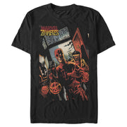 Men's Marvel Zombies Halloween Trick or Treat  Adult T-Shirt