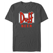 Men's The Simpsons Duff Beer Logo  Adult T-Shirt