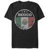 Men's Lost Gods Mexico Flag Circle  Adult T-Shirt