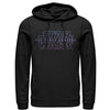 Men's Star Wars The Force Awakens Starry Logo  Adult Pull Over Hoodie