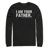 Men's Star Wars I am Your Father  Adult Long Sleeve Shirt