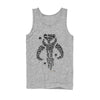 Men's Star Wars: The Mandalorian Mythosaur Bullet Hole  Adult Tank Top