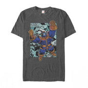 Men's Marvel Thanos Panel  Adult T-Shirt