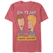 Men's Beavis and Butt-Head Oh Yeah  Adult T-Shirt