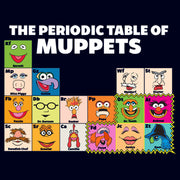 Men's The Muppets Periodic Table  Adult T-Shirt