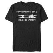 Men's Star Trek: Discovery Property of ISS Charon  Adult T-Shirt