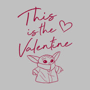 Men's Star Wars: The Mandalorian Valentine's Day The Child Valentine Way  Adult T-Shirt