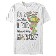 Men's Teenage Mutant Ninja Turtles Sorry for Hangry  Adult T-Shirt