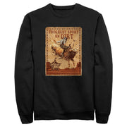 Men's Professional Bull Riders Toughest Sport on Dirt  Adult Sweatshirt