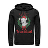 Women's CHIN UP Christmas Fleece Navidad  Adult Pull Over Hoodie