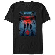 Men's Stranger Things Winter Rift Russia Poster  Adult T-Shirt