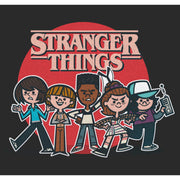 Men's Stranger Things Cartoon Gang  Adult T-Shirt