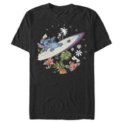 Men's Lilo & Stitch Tropical Waves  Adult T-Shirt