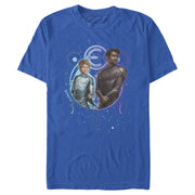 Men's Marvel Eternals Sprite and Kingo Duo  Adult T-Shirt