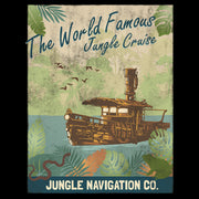 Men's Jungle Cruise La Quila Retro Poster  Adult Sweatshirt