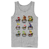 Men's Nintendo Mario Kart Cast  Adult Tank Top