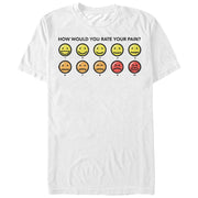 Men's Big Hero 6 Pain Rating  Adult T-Shirt