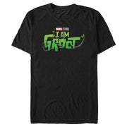 Men's Marvel: I am Groot Nature Leaf Logo  Adult T-Shirt