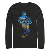 Men's Aladdin Genie Greatness Summoned  Adult Long Sleeve Shirt