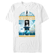 Men's Star Wars The High Republic The Republic Fair Flyer  Adult T-Shirt